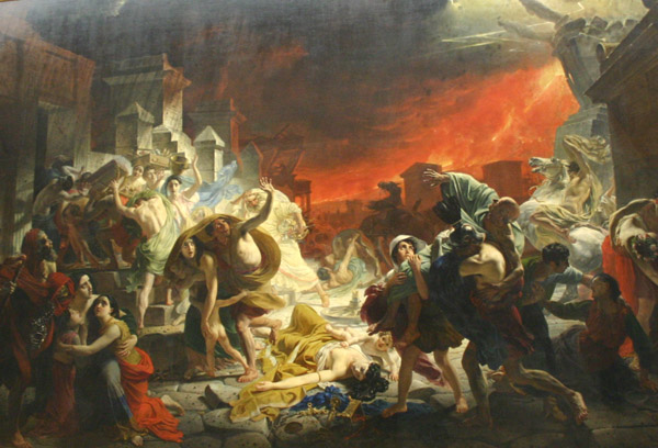 
24 августа 79 года Везувий уничтожил города Помпеи и Геркуланум
