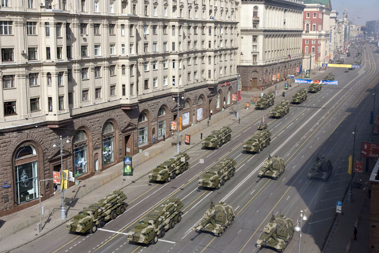 
26 апреля 2011 года в Москве перекроют десятки улиц
