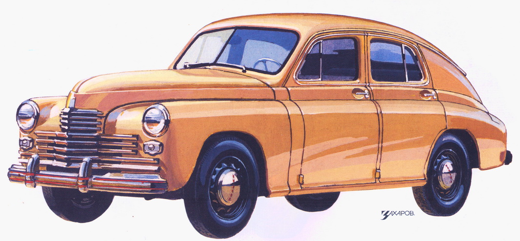 
28 июня 1946 года началось серийное производство ГАЗ-М20 «Победа»
