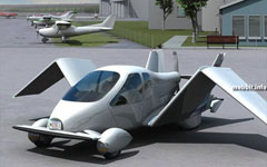 
В феврале пройдут первые испытания летающего автомобиля
