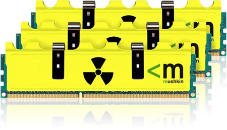 
Mushkin выпускает еще один «радиоактивный» набор памяти
